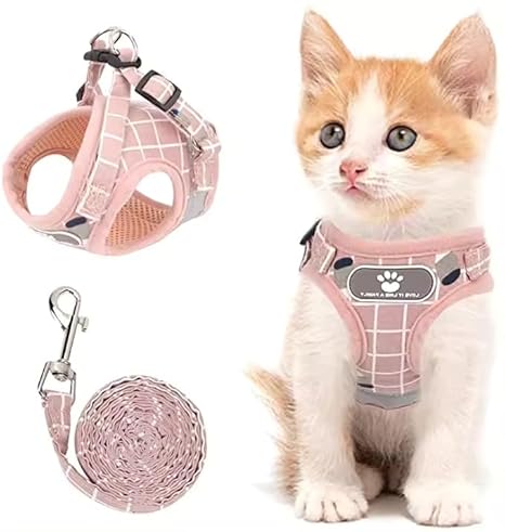 The Pet Factory Adjustable Comfort Harness for Dog and Cat |Reflective Harness Soft Padded Design |No-Pull & Easy to Fit |Durable and Breathable |Dog Harness for Outdoor Control All Size