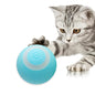 The Pet Factory Smart 360° Self-Rolling Cat Chasing Rotatable Flower Toy Ball with LED Lights, Type-C Rechargeable, Interactive Automatic Rotating Pet Silicone Toy for Kitten