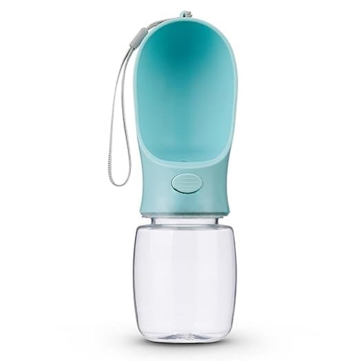 The Pet Factory Pet Bowl Cap Water Bottle | Leak Proof | Lightweight | Water Dispenser for Pets | Ideal for Travel, Hiking, and Walking (350ml)